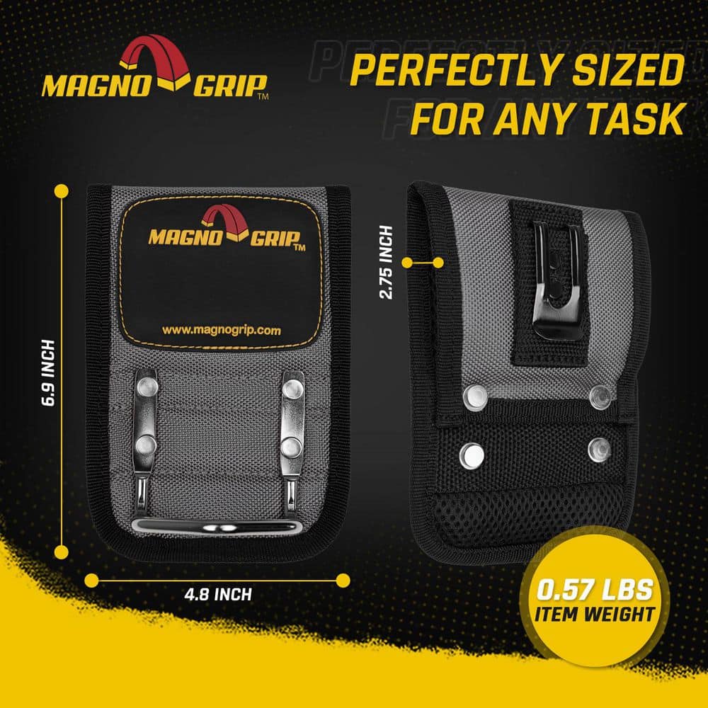 5 in. Platinum Pro Magnetic Hammer Holster Tool Holder - Hercitys