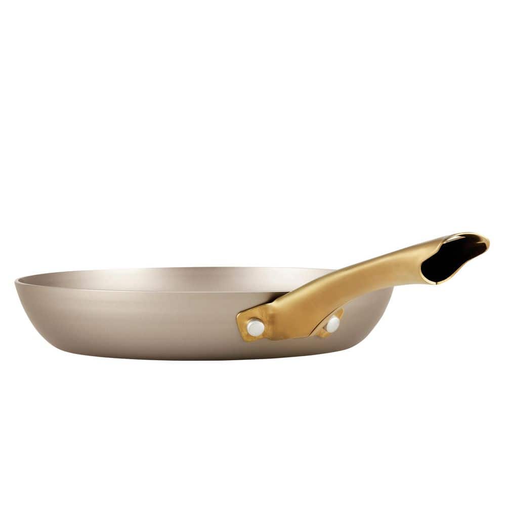 10 in. Radiant Aluminum Nonstick Frying Pan, Champagne - Hercitys