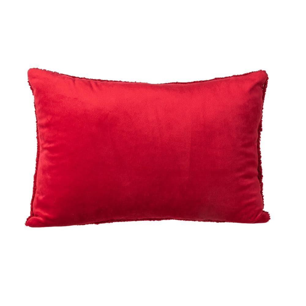 12 in. H Hooked Gingerbread Boy and Girl Pillow - Hercitys