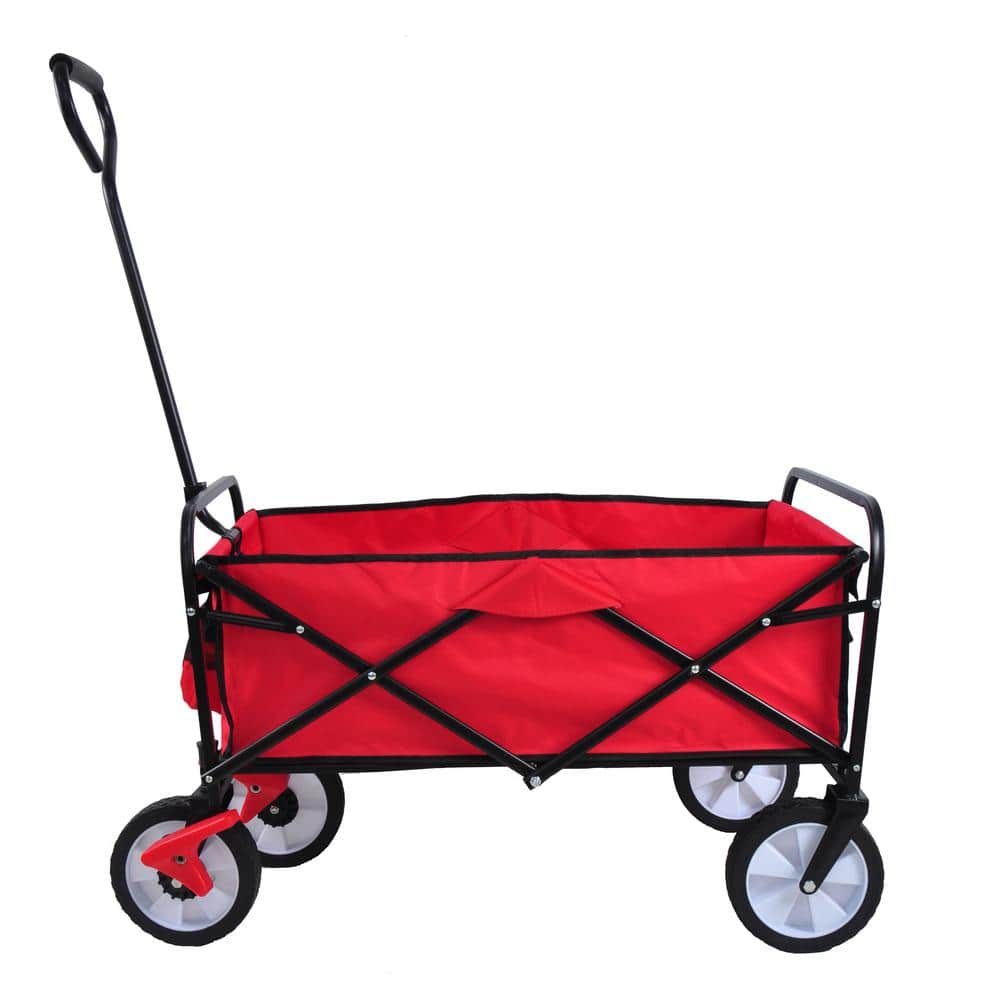 3.6 cu. ft. Metal Garden Cart - Hercitys