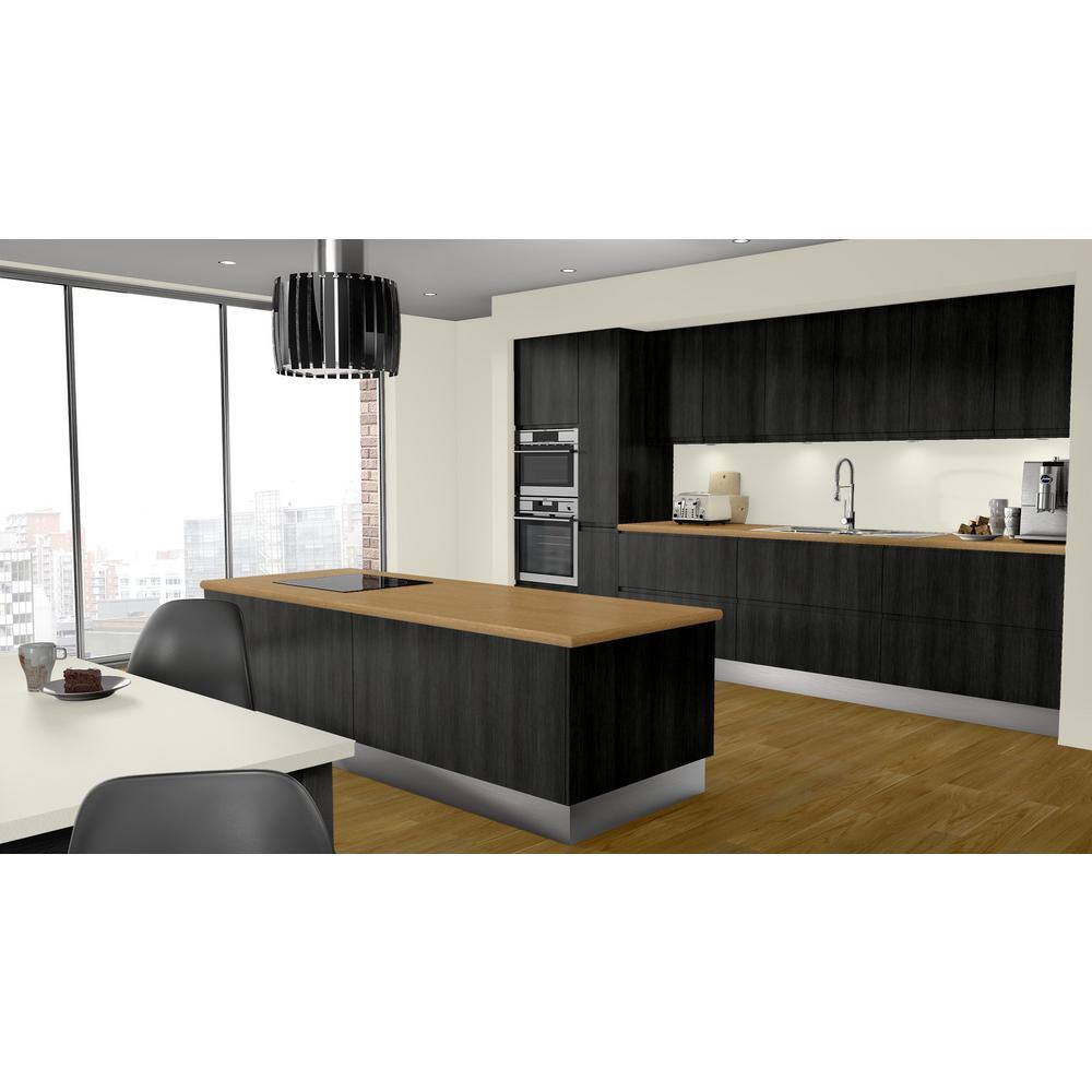 5 ft. x 12 ft. Laminate Sheet in Bannister Oak with Matte Finish - Hercitys