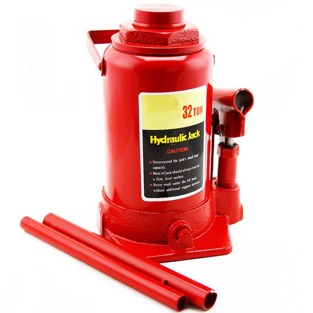 32-Ton Hydraulic Bottle Jack - Hercitys