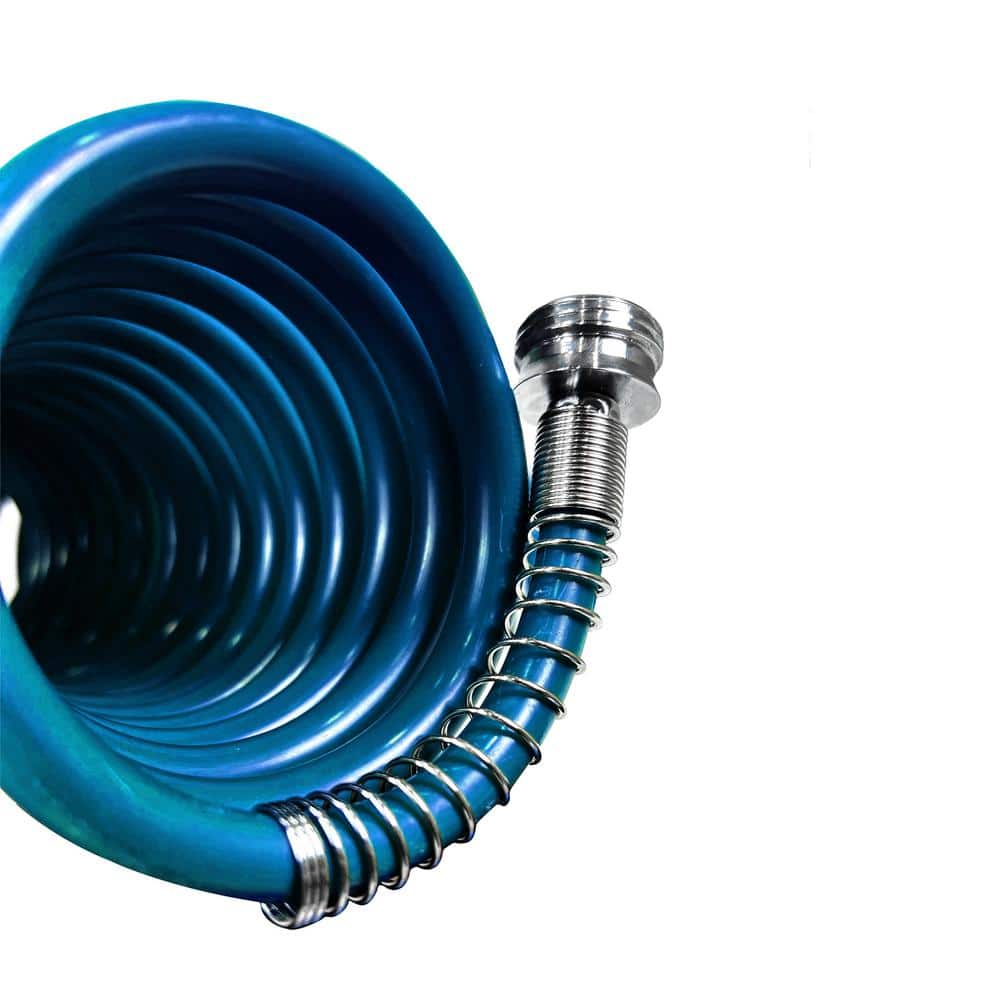 3/8 in. x 50 ft. Heavy Duty Recoil Water Hose - Hercitys