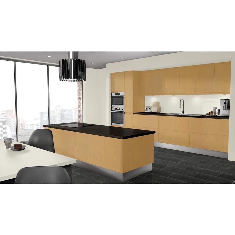 4 ft. x 8 ft. Laminate Sheet in Ebony Recon with Standard Fine Velvet Texture Finish - Hercitys