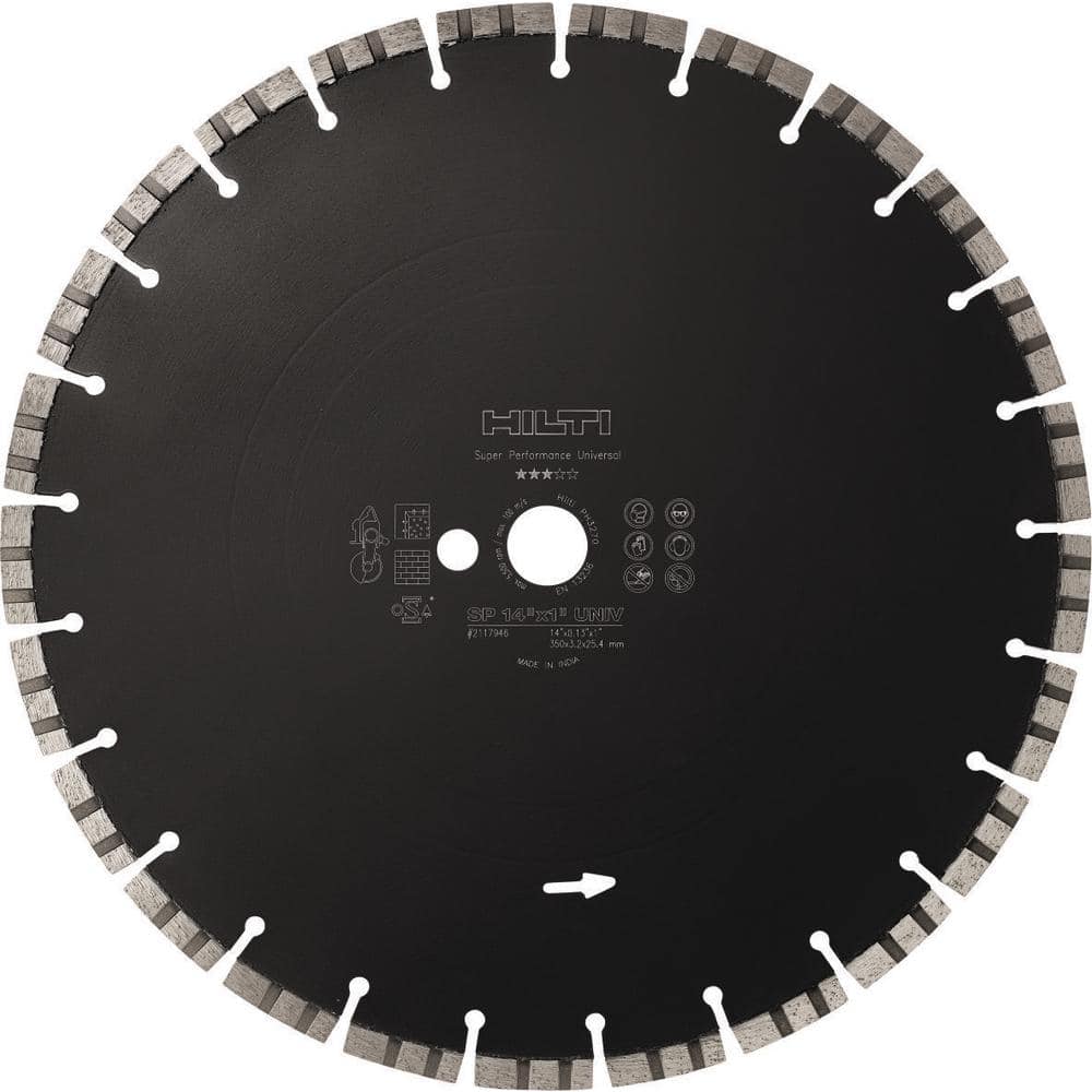 12 in. x 1 in. Super Premium Universal Diamond Saw Blade - Hercitys