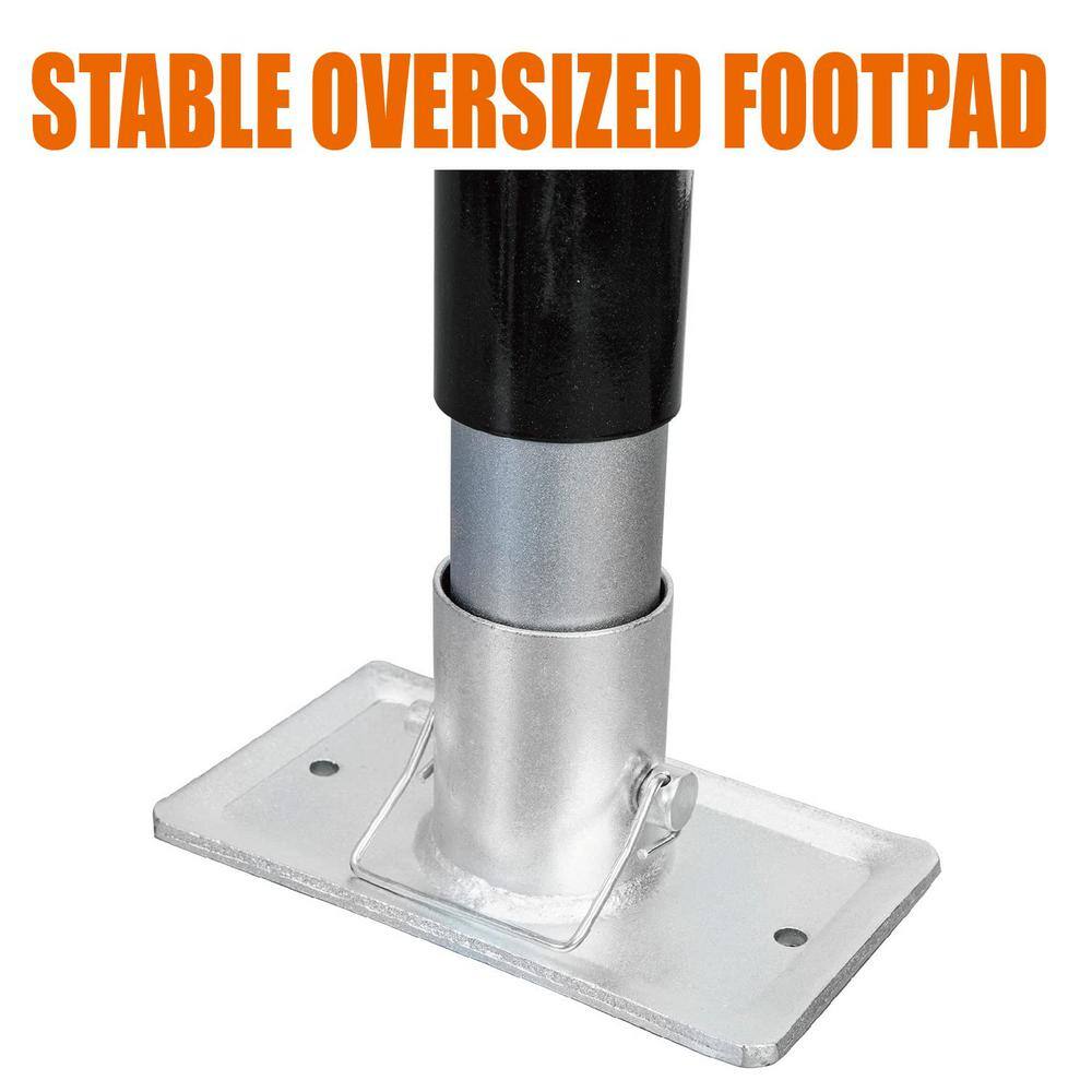 2,000 lbs. Top-Wind A-Frame Trailer Jack - Hercitys