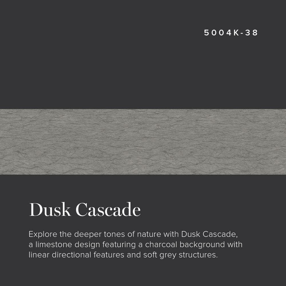 4 ft. x 8 ft. Laminate Sheet in Dusk Cascade with Standard Fine Velvet Texture - Hercitys