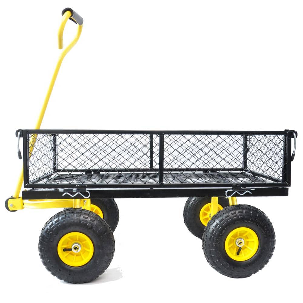16.75 cu. ft. Metal Garden Cart - Hercitys