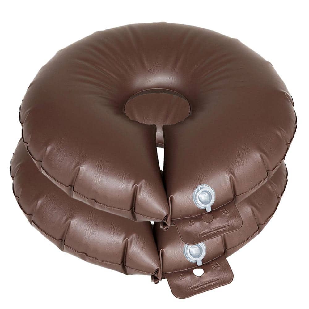 15 Gal. PVC Tree Watering Bag for Slow Release Drip Tree Irrigation with Heavy-Duty Locking Zipper UV Resistant (2-Pack) - Hercitys