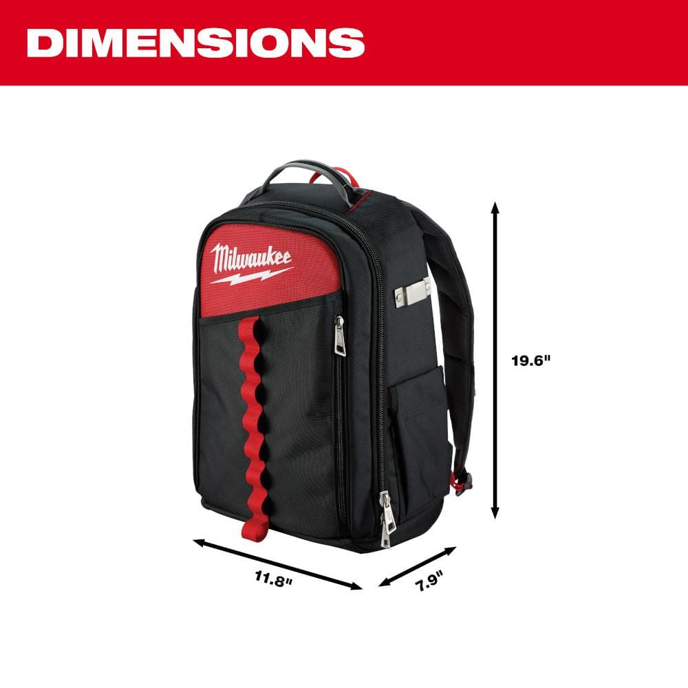 14 in. Low Profile Tool Backpack - Hercitys