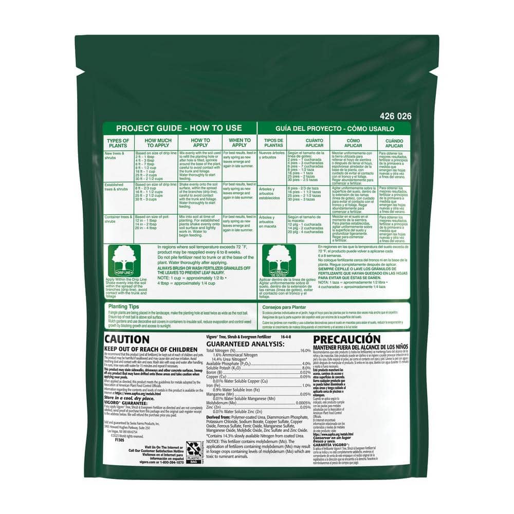 3.5 lb. All Season Tree, Shrub and Evergreen Plant Food (16-4-8) - Hercitys