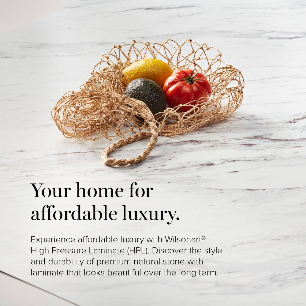 4 ft. x 10 ft. Laminate Sheet in Calcutta Marble with Premium Textured Gloss Finish - Hercitys