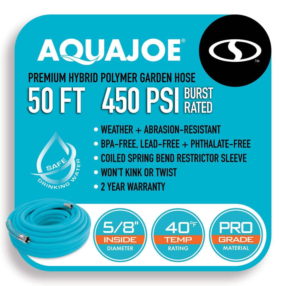 5/8 in. Dia x 50 ft. Hybrid Polymer Flex Kink Free Hose - Hercitys