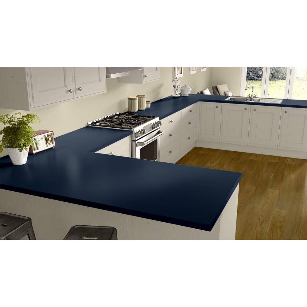 5 ft. x 10 ft. Laminate Sheet in Indigo with Matte Finish - Hercitys