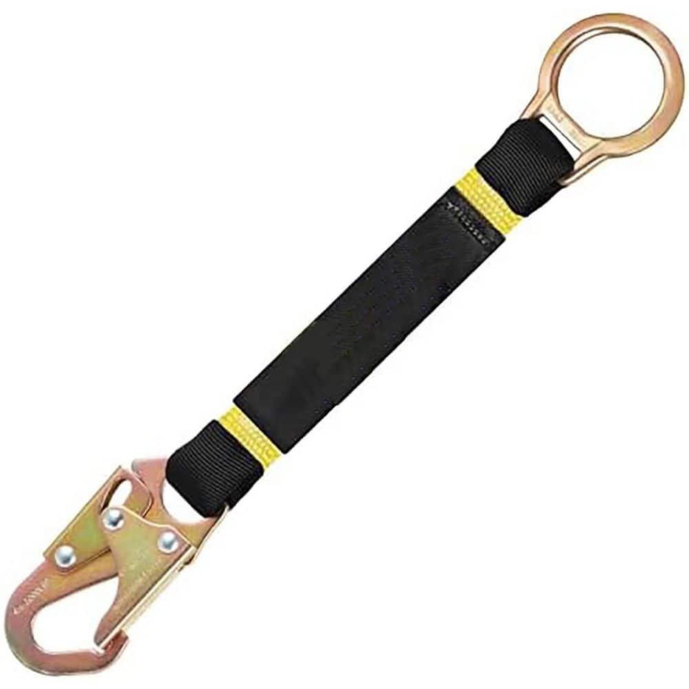 18 D-Ring Extender Fall Protection Lanyard System with Snap Hook Connector ANSI Compliant Safety Harness - Hercitys