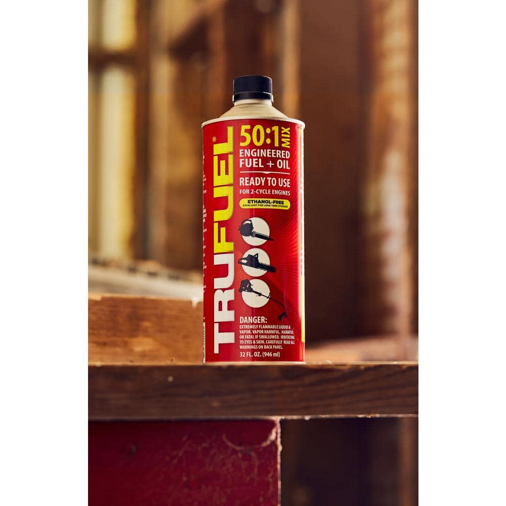 2-Cycle 50:1 Pre-Mixed Fuel and Oil 32 oz. (6-Pack) - Hercitys