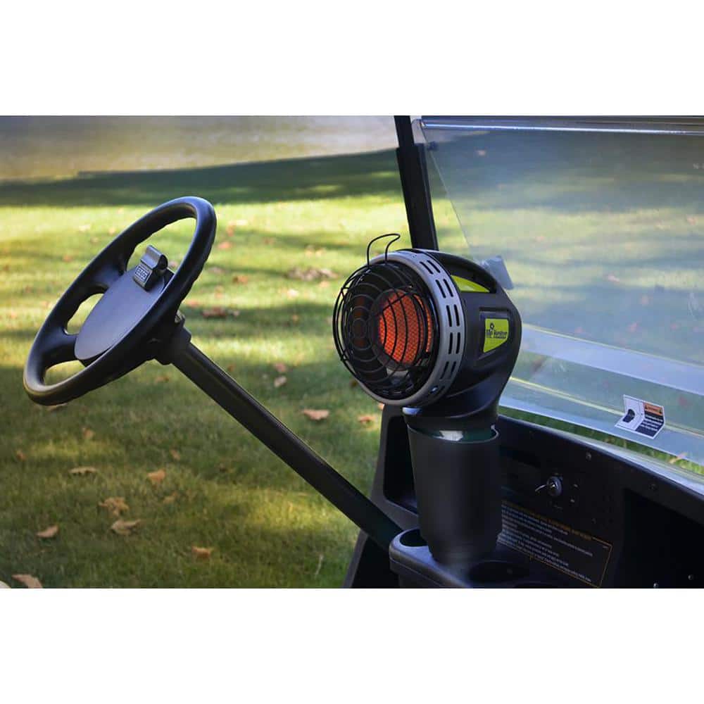 4,000 BTU Radiant Propane Outdoor Golf Cart Heater - Hercitys