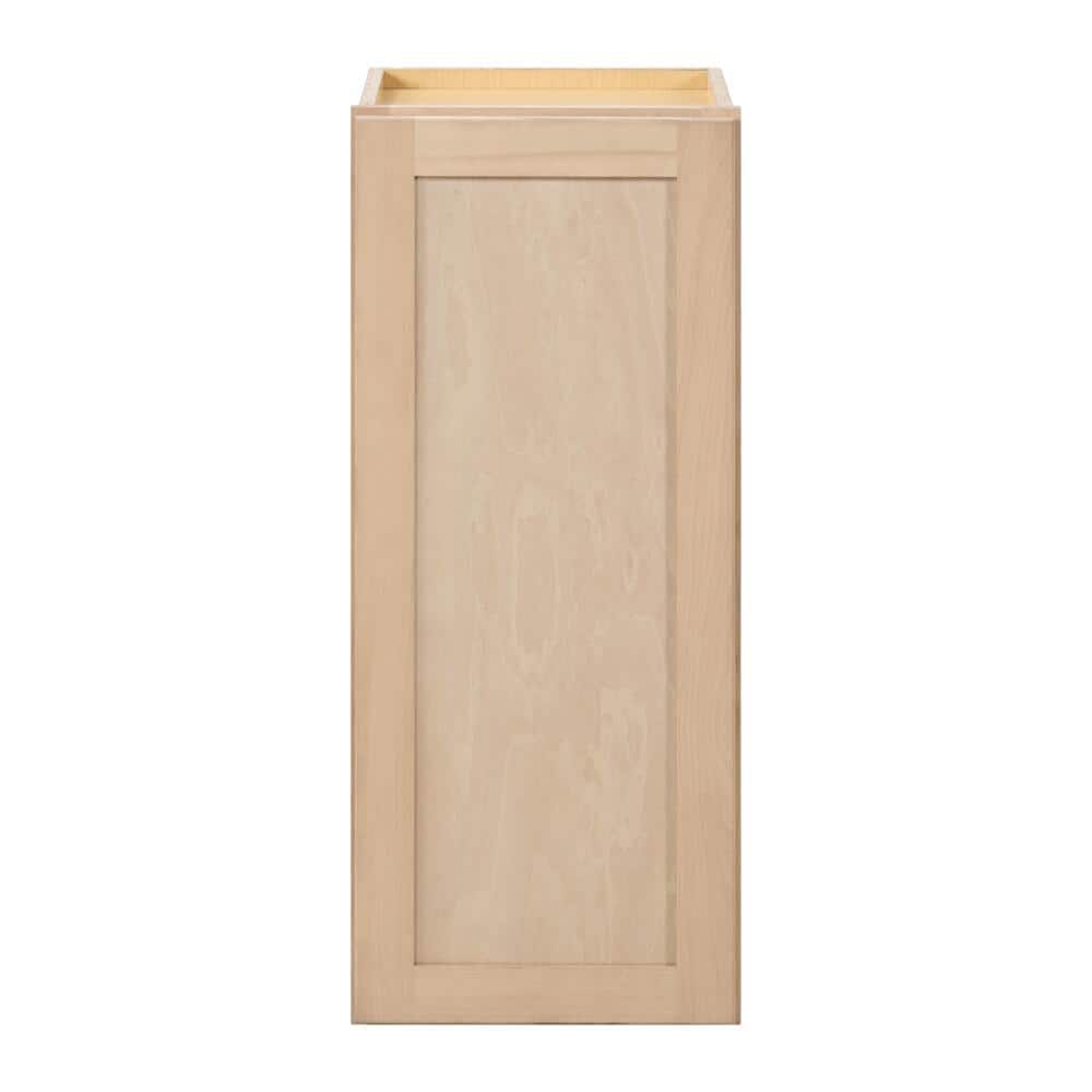 15 in. W x 12 in. D x 36 in. H Ready to Assemble Wall Kitchen Cabinet in Unfinished with CLICKREADY Technology - Hercitys