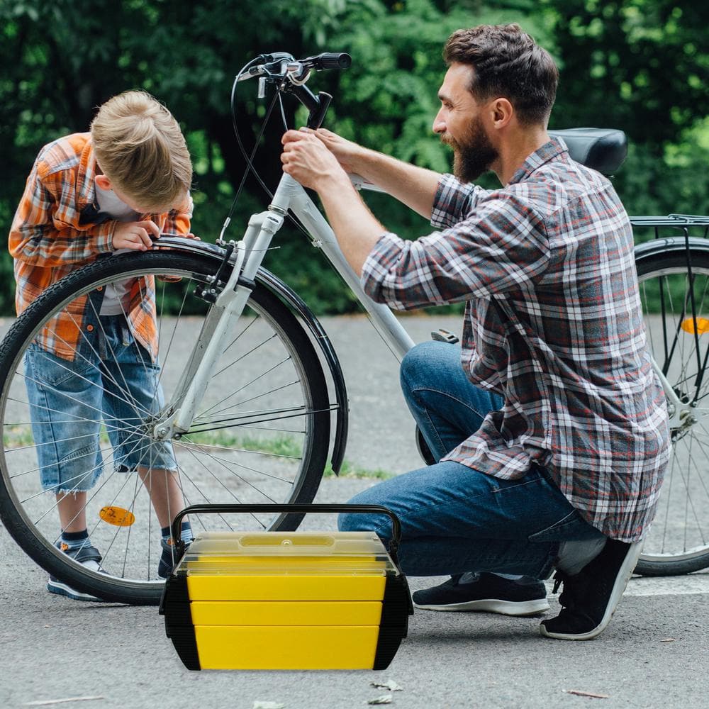 18 in. Deluxe Steel and Plastic Tool Box - Hercitys