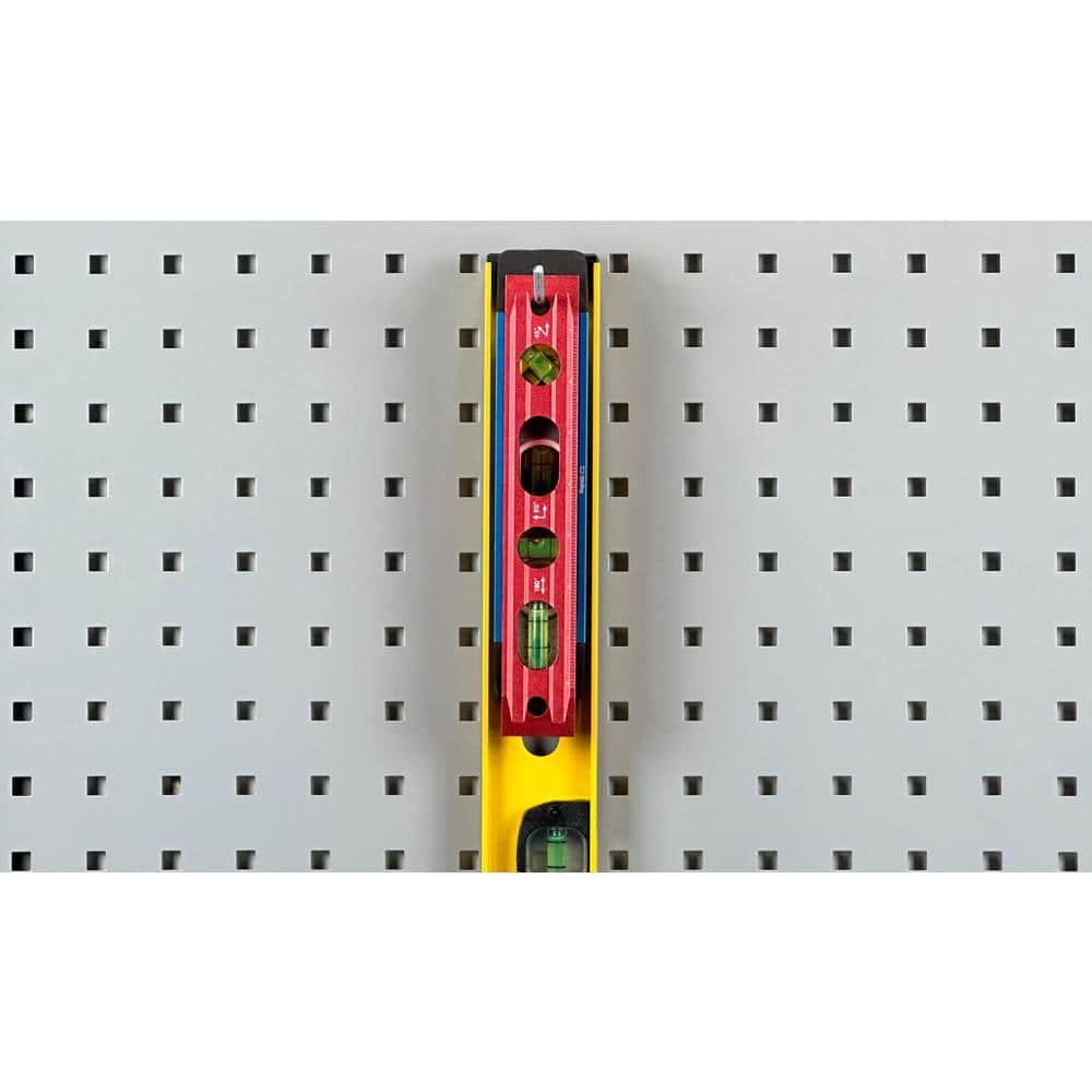 4 in. Single Rod 30 Degree Bend 3/16 in. Dia Zinc Plated Steel Pegboard Hook (5-Pack) - Hercitys