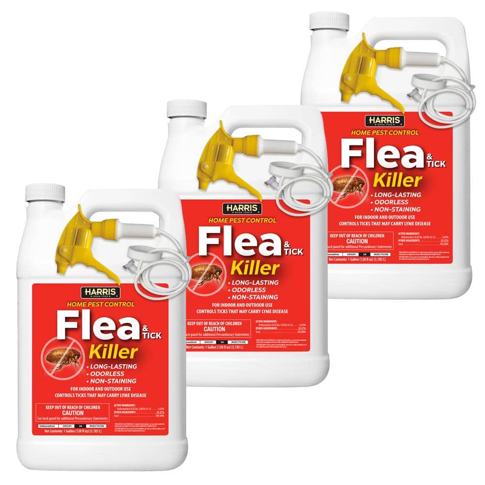 1 Gal. Flea and Tick Killer (3-Pack) - Hercitys