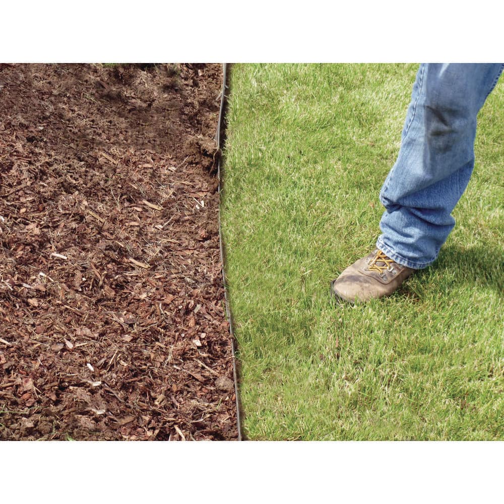 48 ft. x 0.18 in. x 4 in. Bronze Aluminum Edging Kit - Hercitys