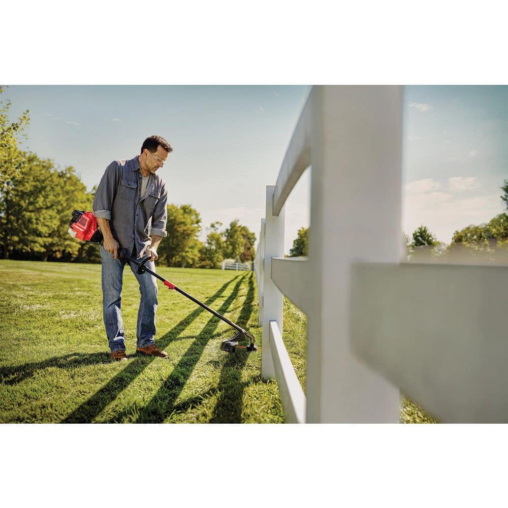 25 cc Gas 2-Stroke Straight Shaft Trimmer with Attachment Capabilities - Hercitys