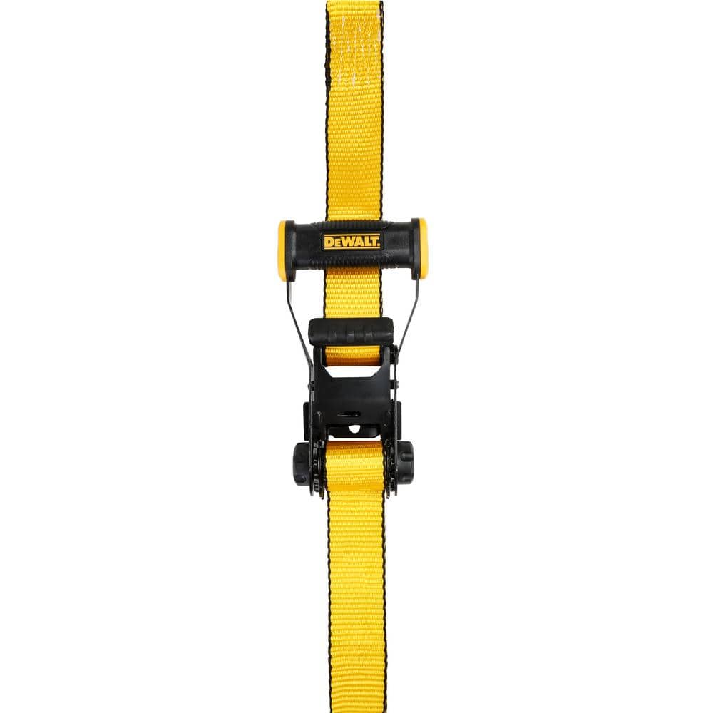 30 ft. x 2 in. Heavy-Duty Ratchet Tie Down with Chain and Hooks - Hercitys