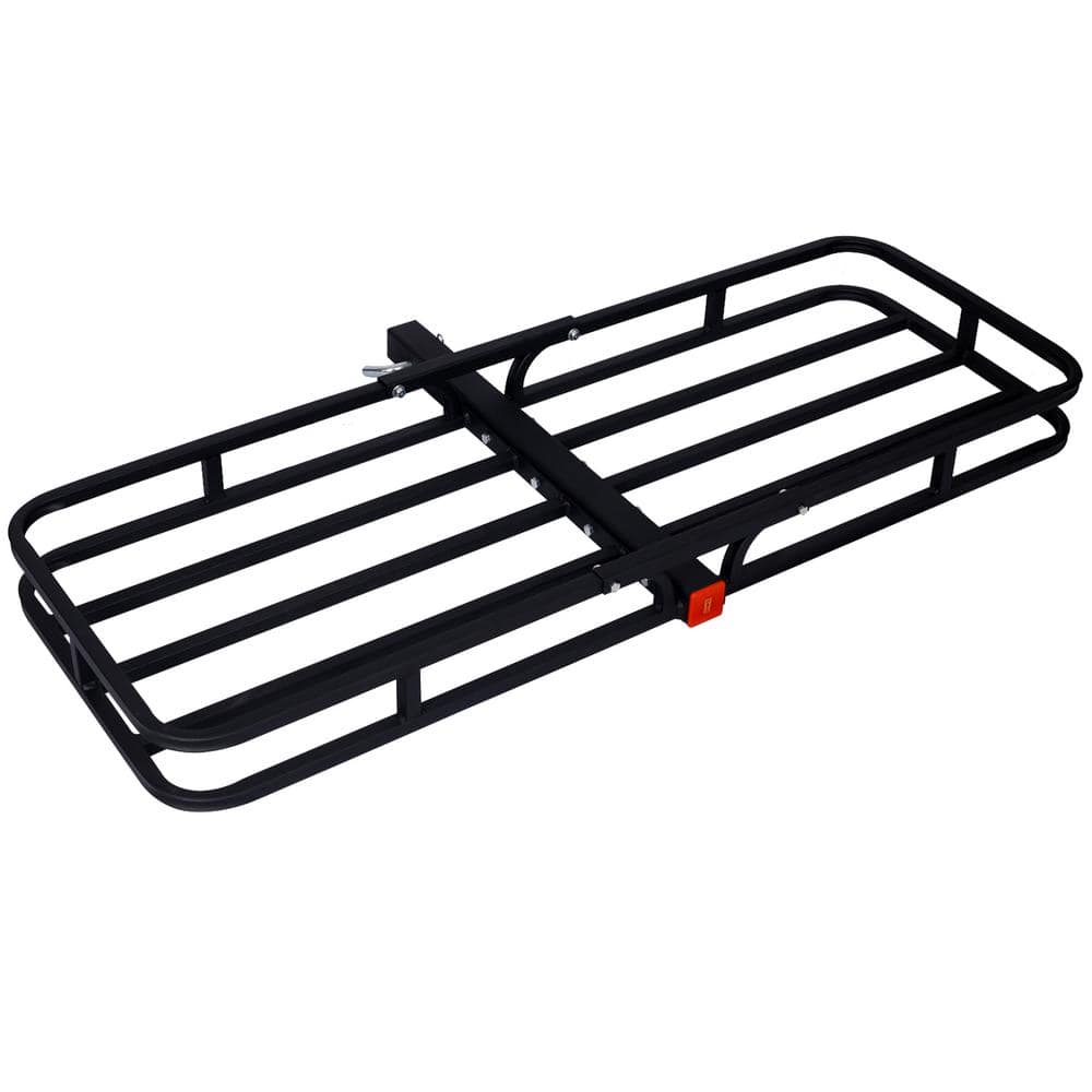 500 lbs. Hitch Mount Cargo Carrier in Black with 5/8 in. Hitch Pin - Hercitys