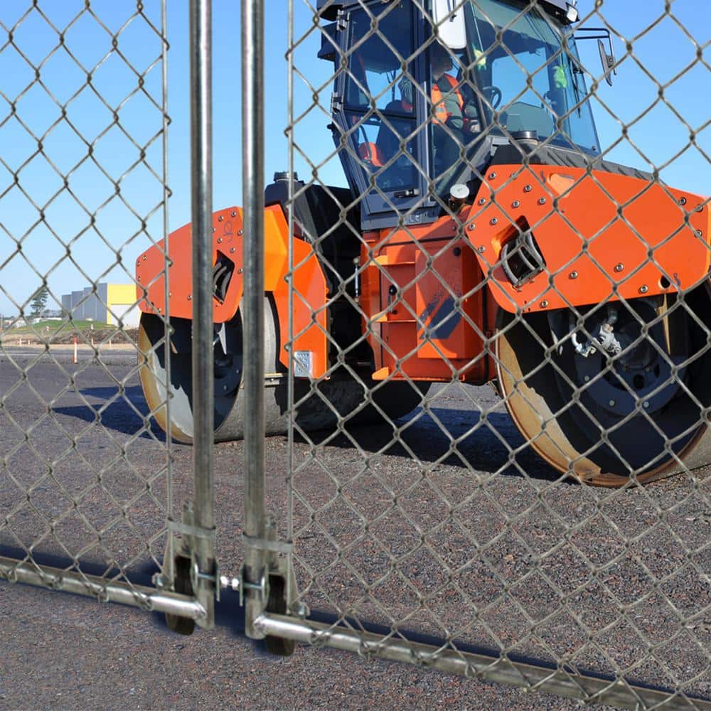 1-3/8 in. Chain Link Fence Post Swivel Wheel For Drive Gate - Hercitys