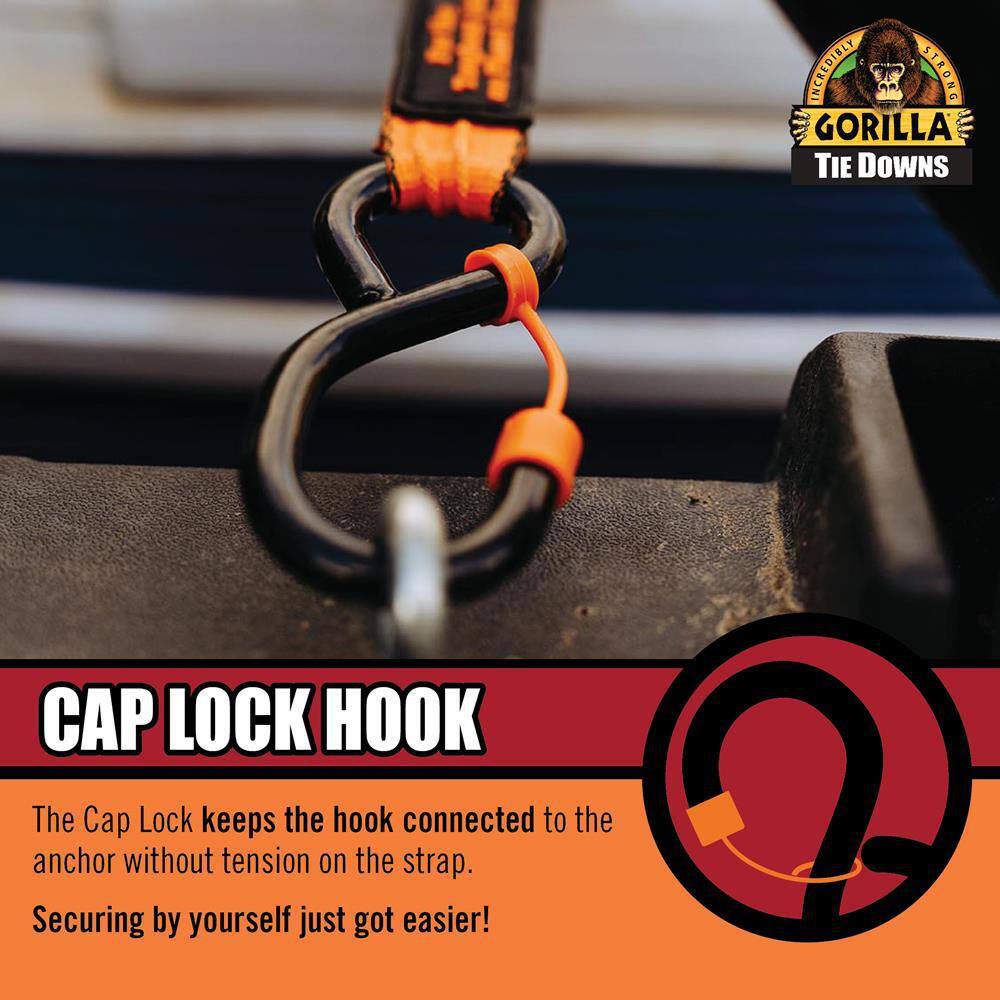 14 ft. x 1.5 in. Heavy-Duty Tie Down Ratchet Strap (2-Pack) - Hercitys