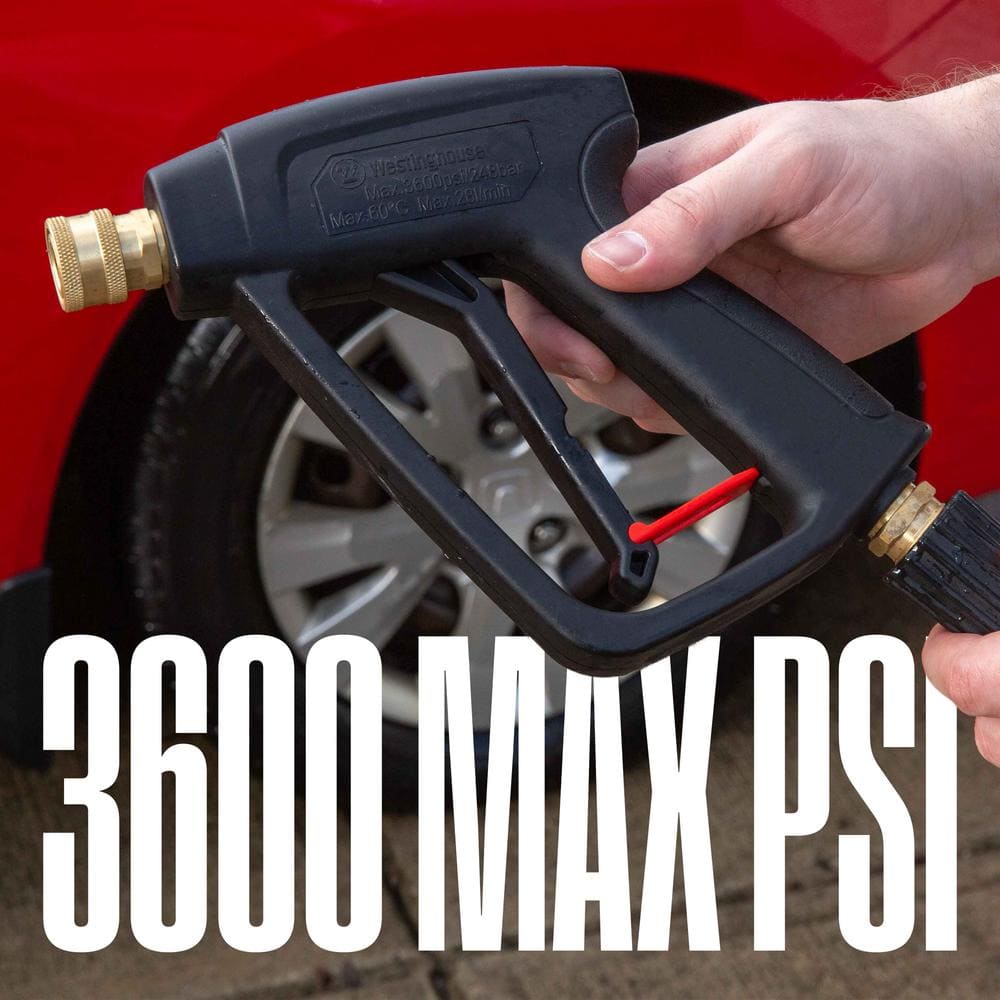 3600 PSI Short Pressure Washer Spray Gun, M22 Quick Connector - Hercitys
