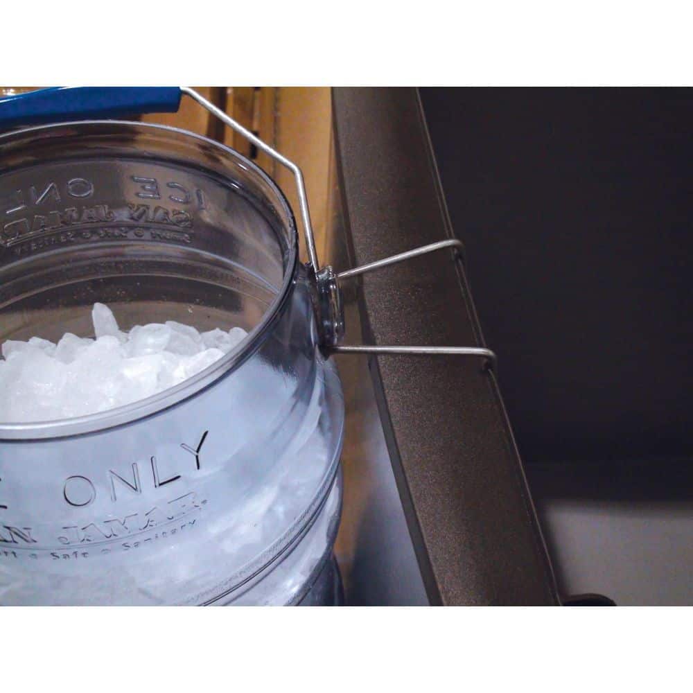 2-Piece Blue Plastic Ice Bucket Set - Hercitys