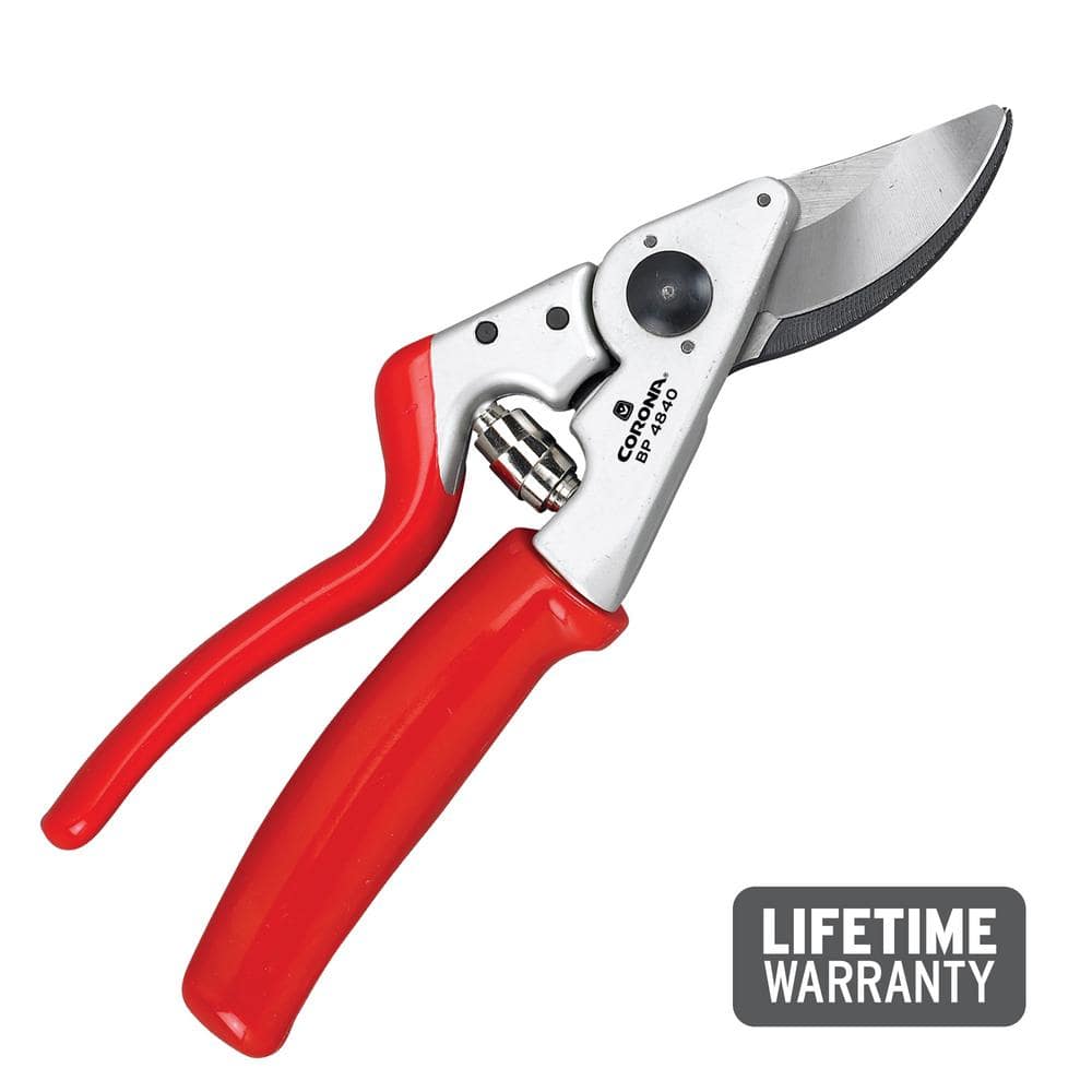 2.625 in. High Carbon Steel Blade with Forged Rolling Aluminum Handles Bypass Hand Pruner - Hercitys