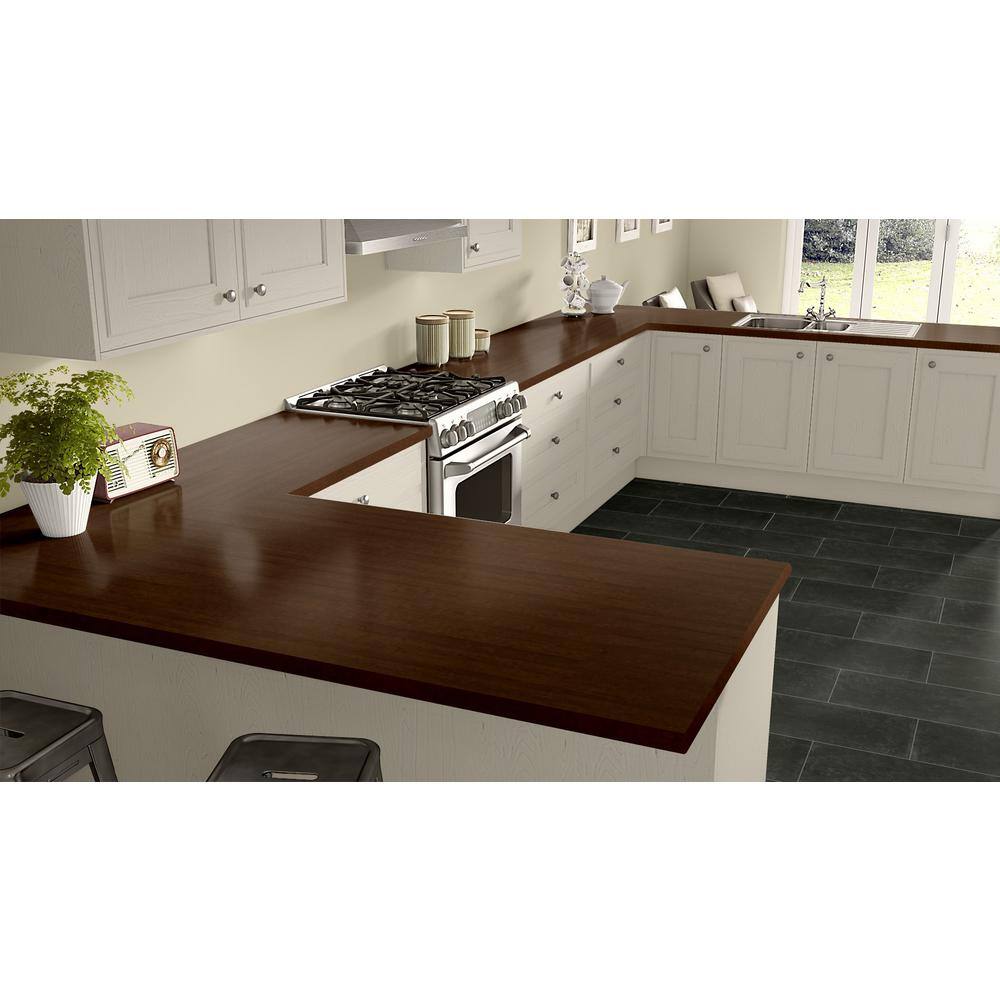 4 ft. x 8 ft. Laminate Sheet in Shaker Cherry with Premium Textured Gloss Finish - Hercitys
