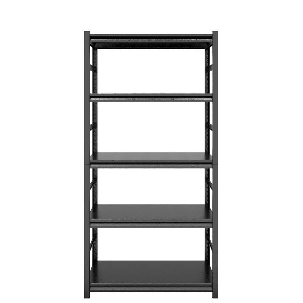 31.5 in. W x 15.7 in. D x 63 in. H Heavy Duty Metal Shelving – 5-Tier Storage Shelves for Kitchen, Garage, Pantry - Hercitys