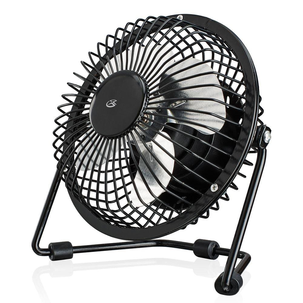 4 in. USB Desk Fan in Blue - Hercitys