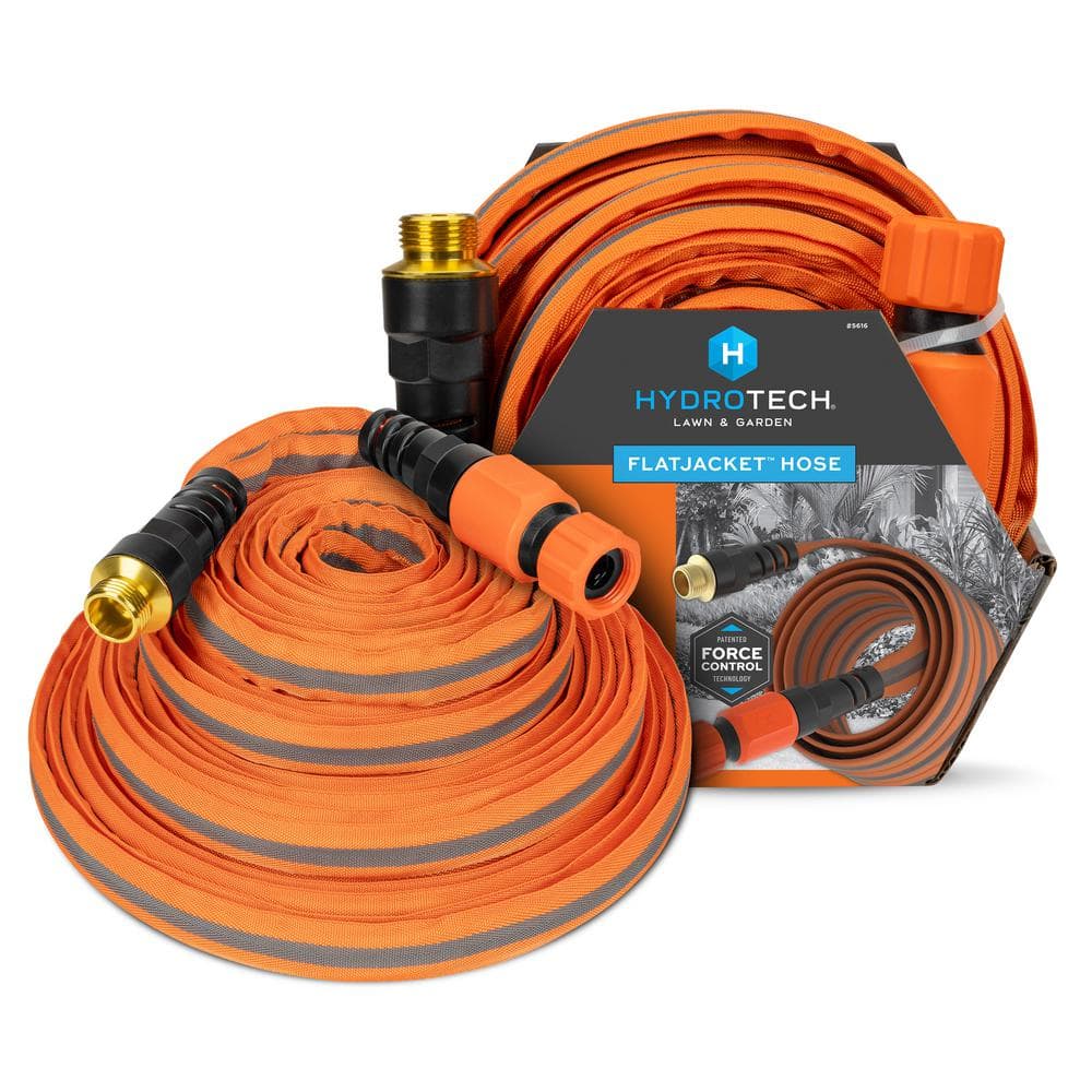 5/8 in. Dia x 75 ft. Flexible FlatJacket Garden Water Hose - Hercitys