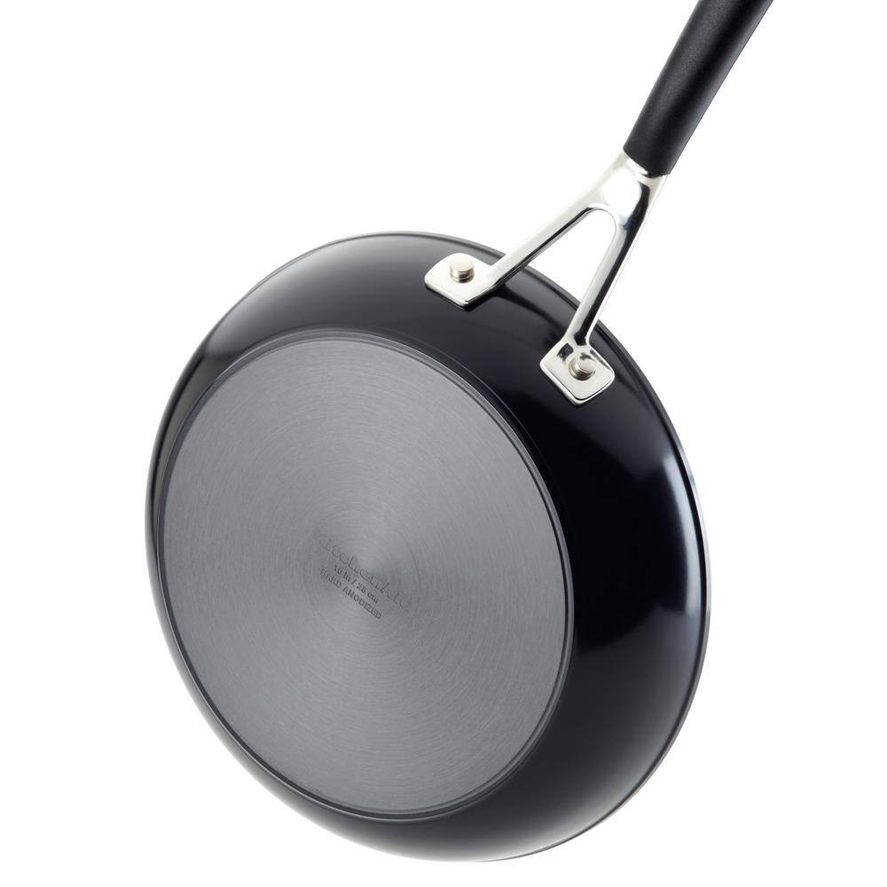 10 in. Hard Anodized Nonstick Aluminum Frying Pan Onyx - Hercitys