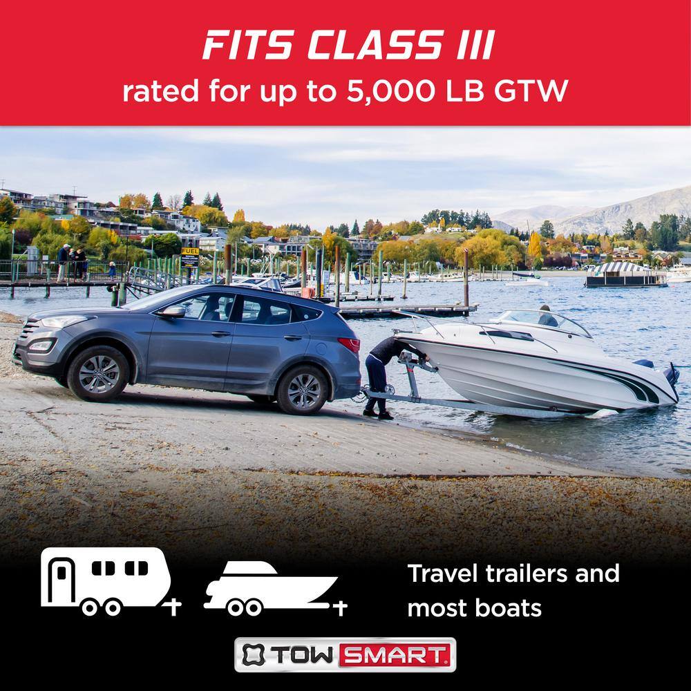 36 in. Towing Safety Chain with U-Bolt and Quick Link 5000 lbs. - Hercitys