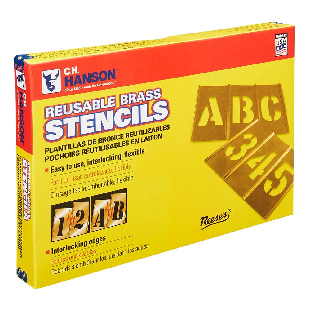 5 in. 15-Piece Stencil Set - Hercitys