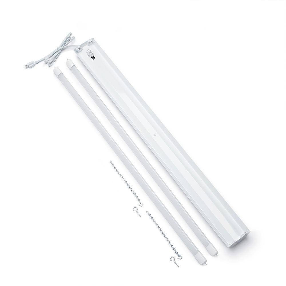 4 ft. 32-Watt 2-Light LED Grow Light (LED Tubes Included) - Hercitys