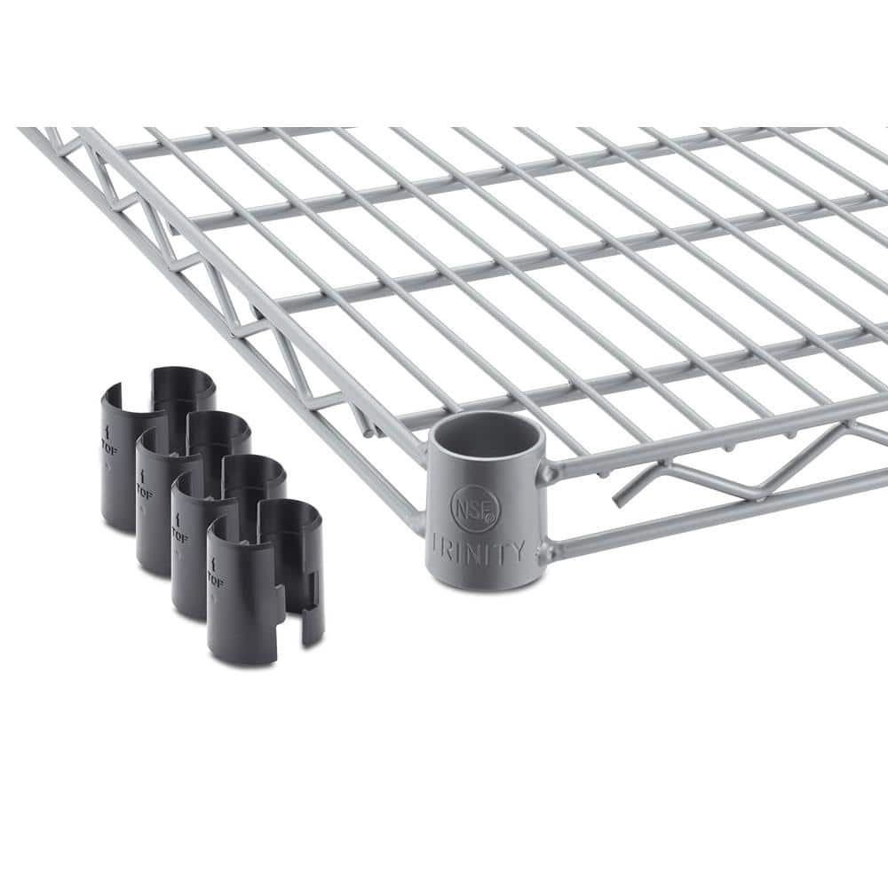 48 in. x 18 in. Individual Gray NSF Wire Shelf - Hercitys
