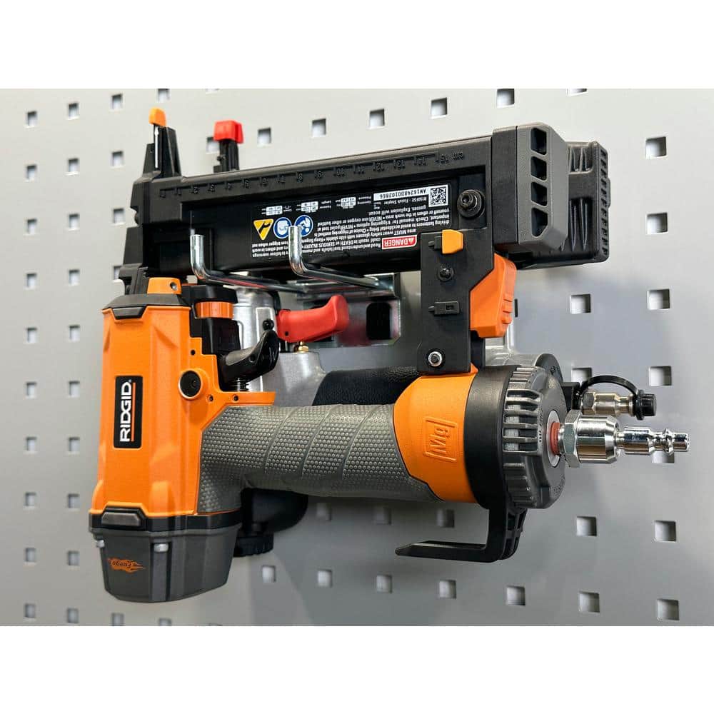 4 in. Double Rod 90 Degree Bend 1/4 in. Dia Zinc Plated Steel Pegboard Hook (5-Pack) - Hercitys