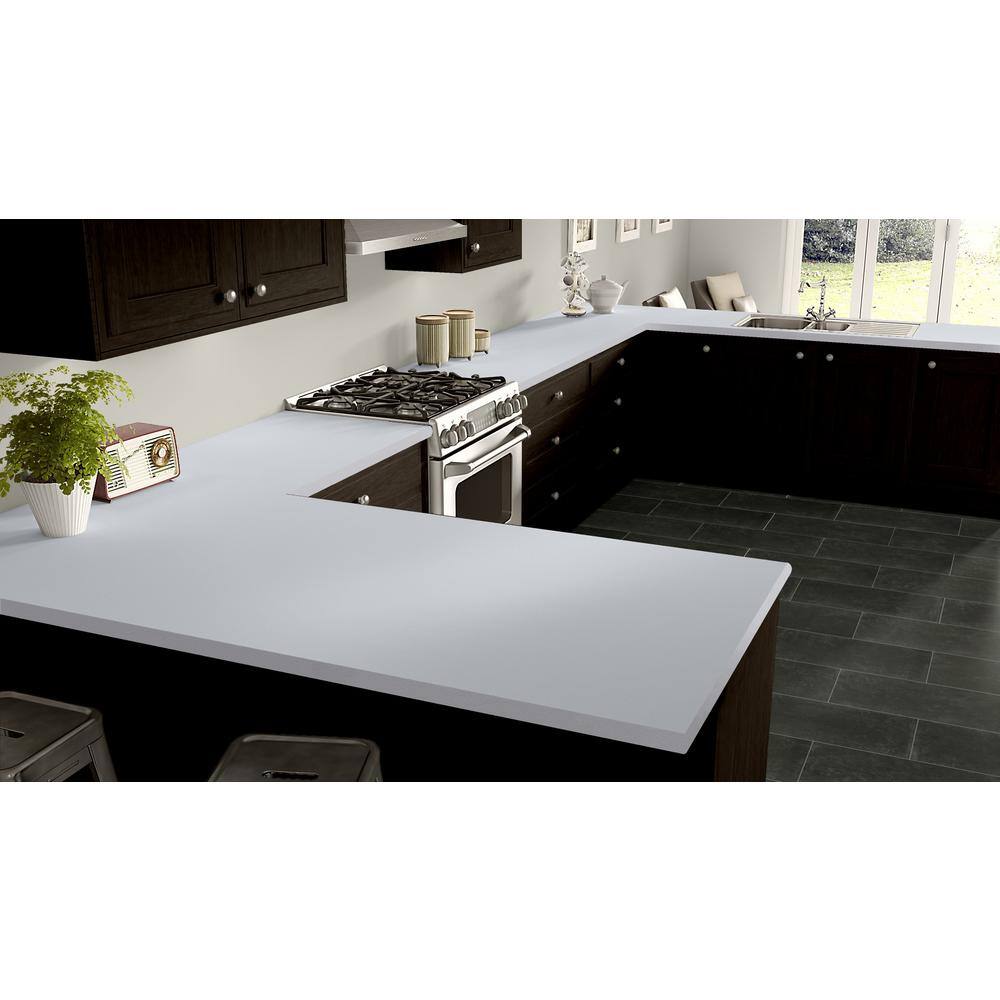 4 ft. x 12 ft. Laminate Sheet in White with Matte Finish - Hercitys