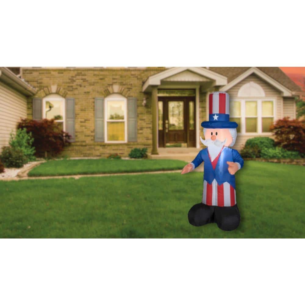 4 ft. Inflatable Uncle Sam - Hercitys