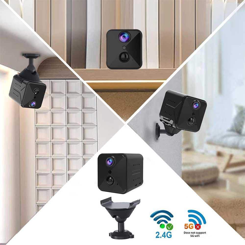 4K HD WiFi Hidden Security Camera with Night Vision and Motion Detection - Hercitys