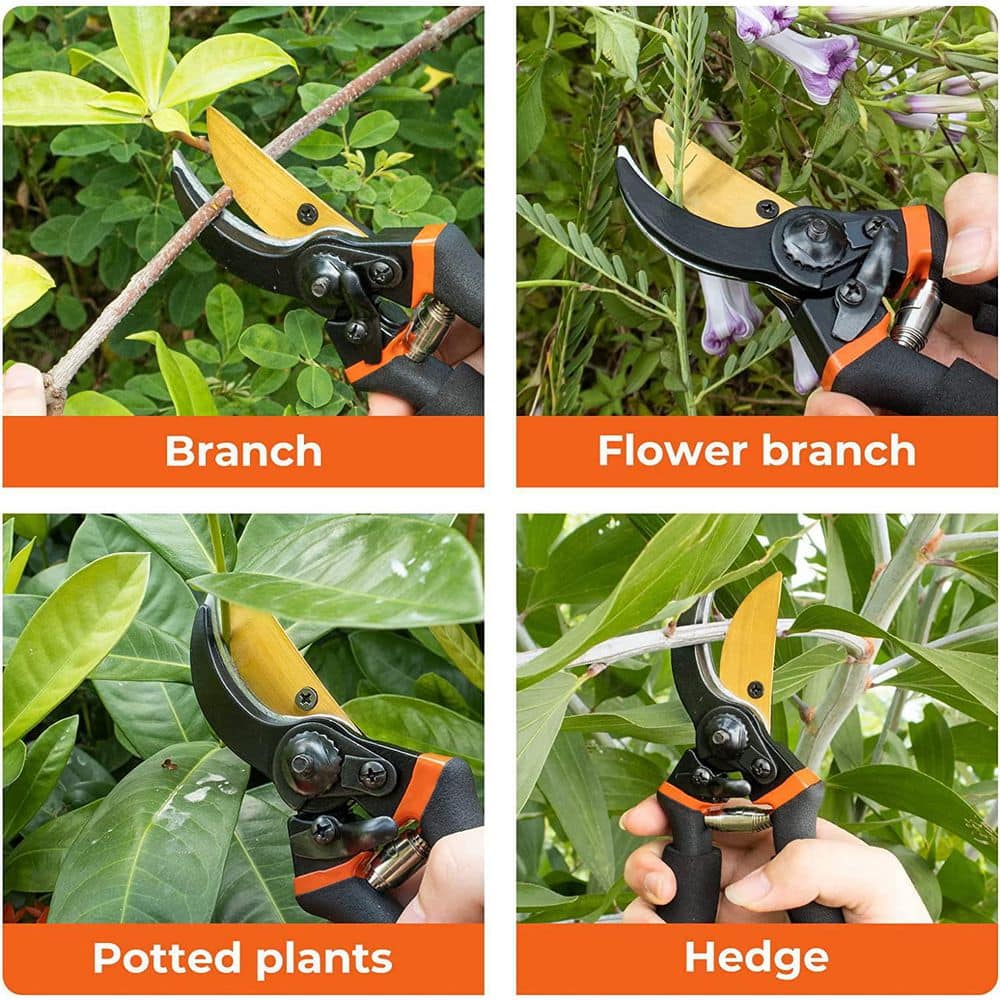 2.55 in. W x 8 in. L Pruning Shears - Hercitys