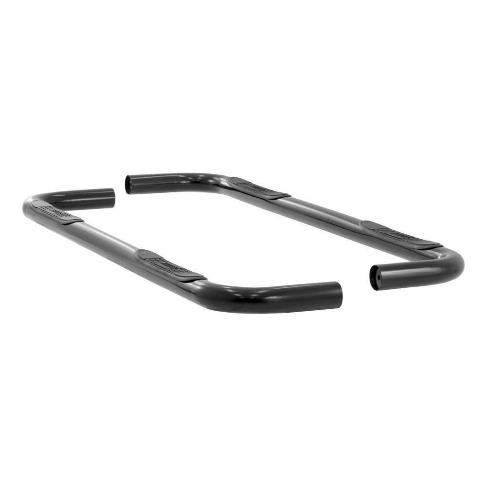 3-Inch Round Black Steel Nerf Bars, No-Drill, Select Chevrolet Suburban - Hercitys