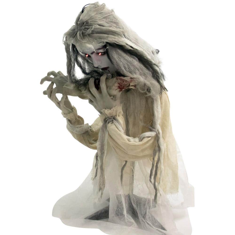 40 in. Touch Activated Animatronic Bride - Hercitys